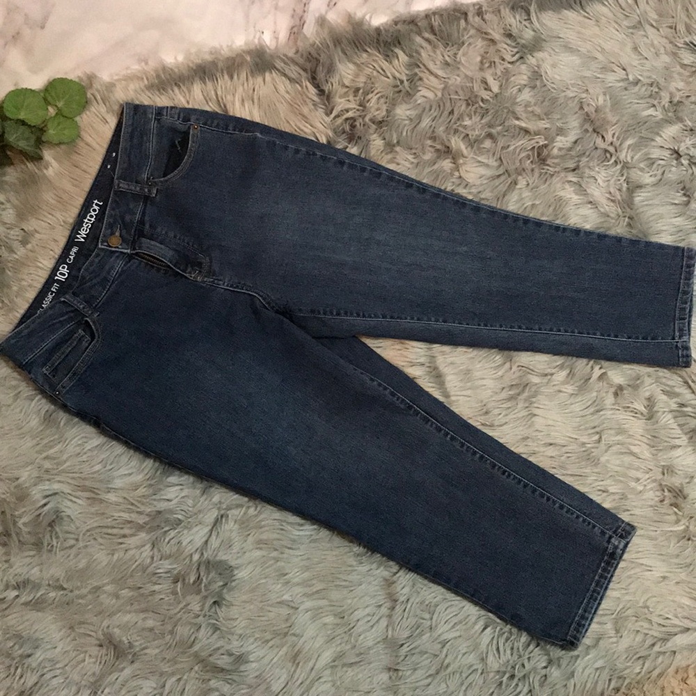 Super Stretch Skinny Capri Jeans